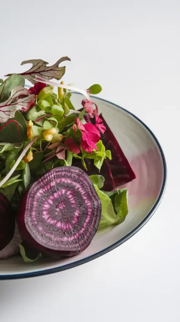 Close-Up of Abstract Dish Patterns