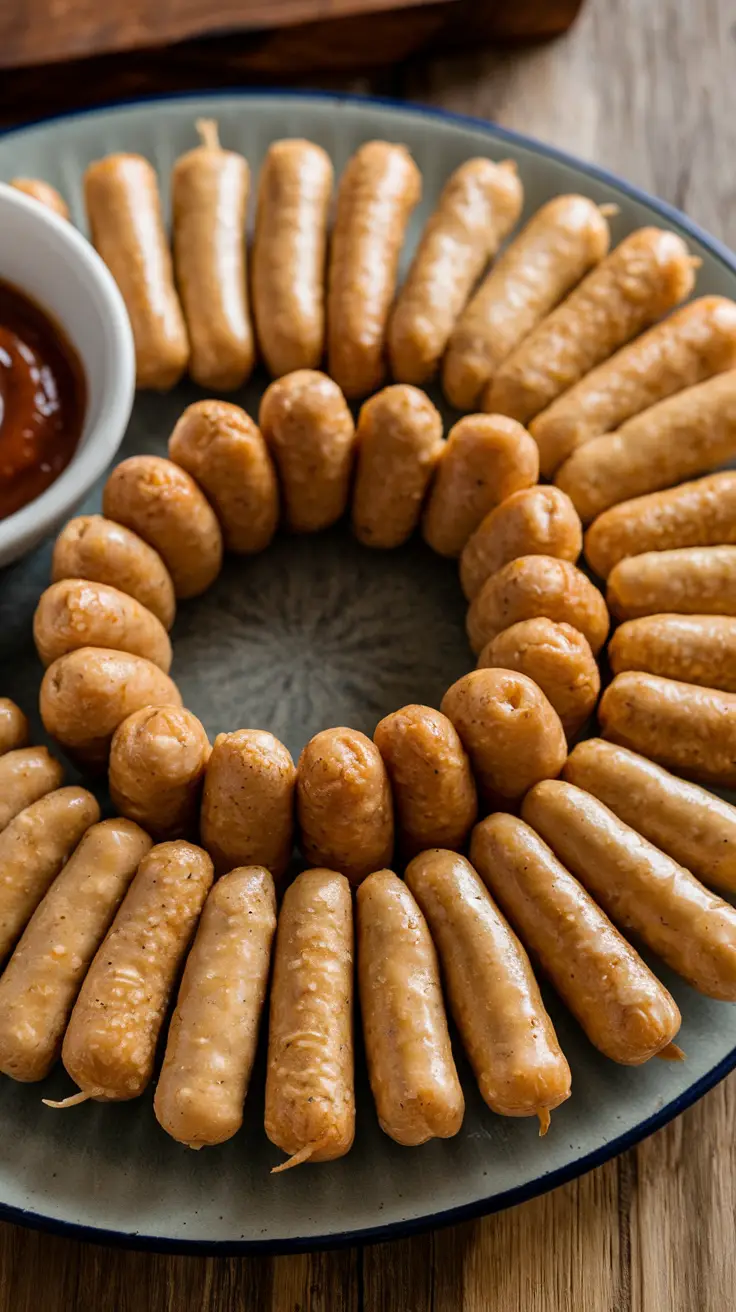 Entire Cachitos on a Platter in an Outdoor Setting